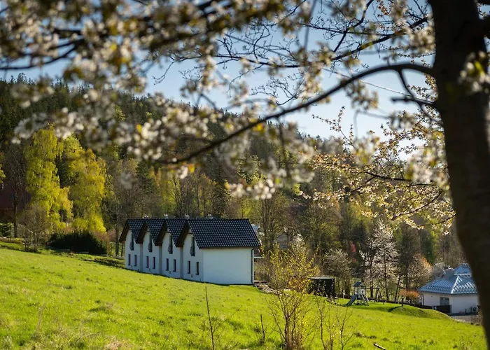 Domki Na Skale Z Widokiem Na Panorame Karkonoszy